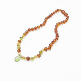 "KIDDO" Multi-Color Amber Baroque Beads Baby Necklace